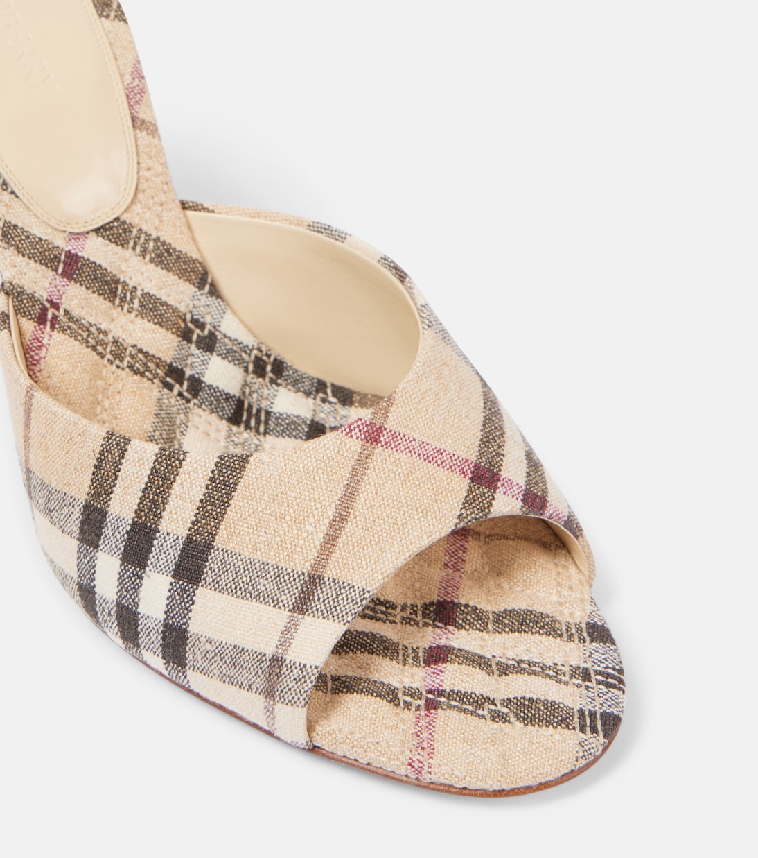 Mules con Burberry Check | Burberry