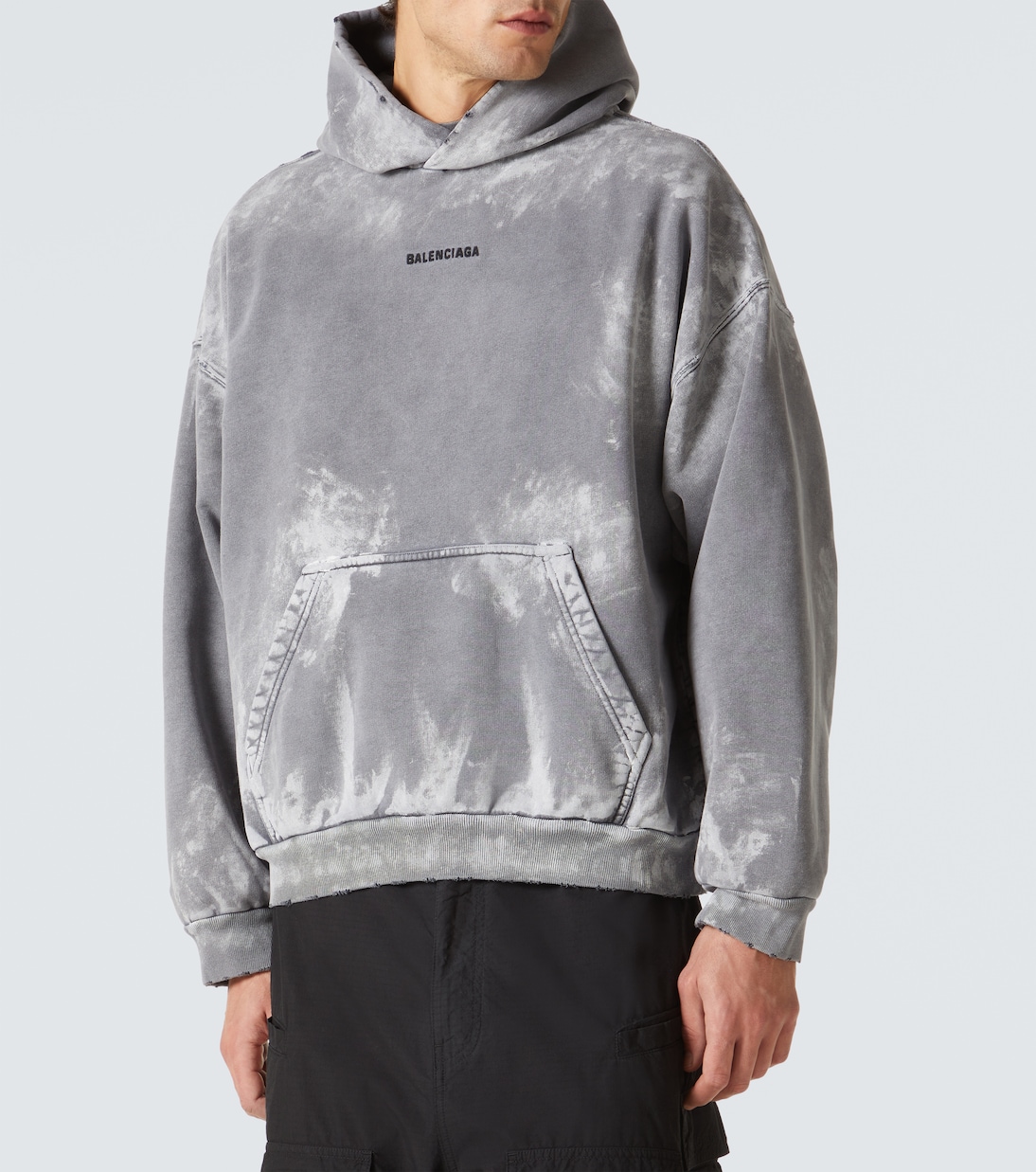 Sudadera con capucha desgastada | Balenciaga