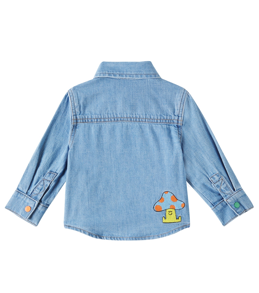 Bebé - camisa de algodón bordada | Stella McCartney Kids