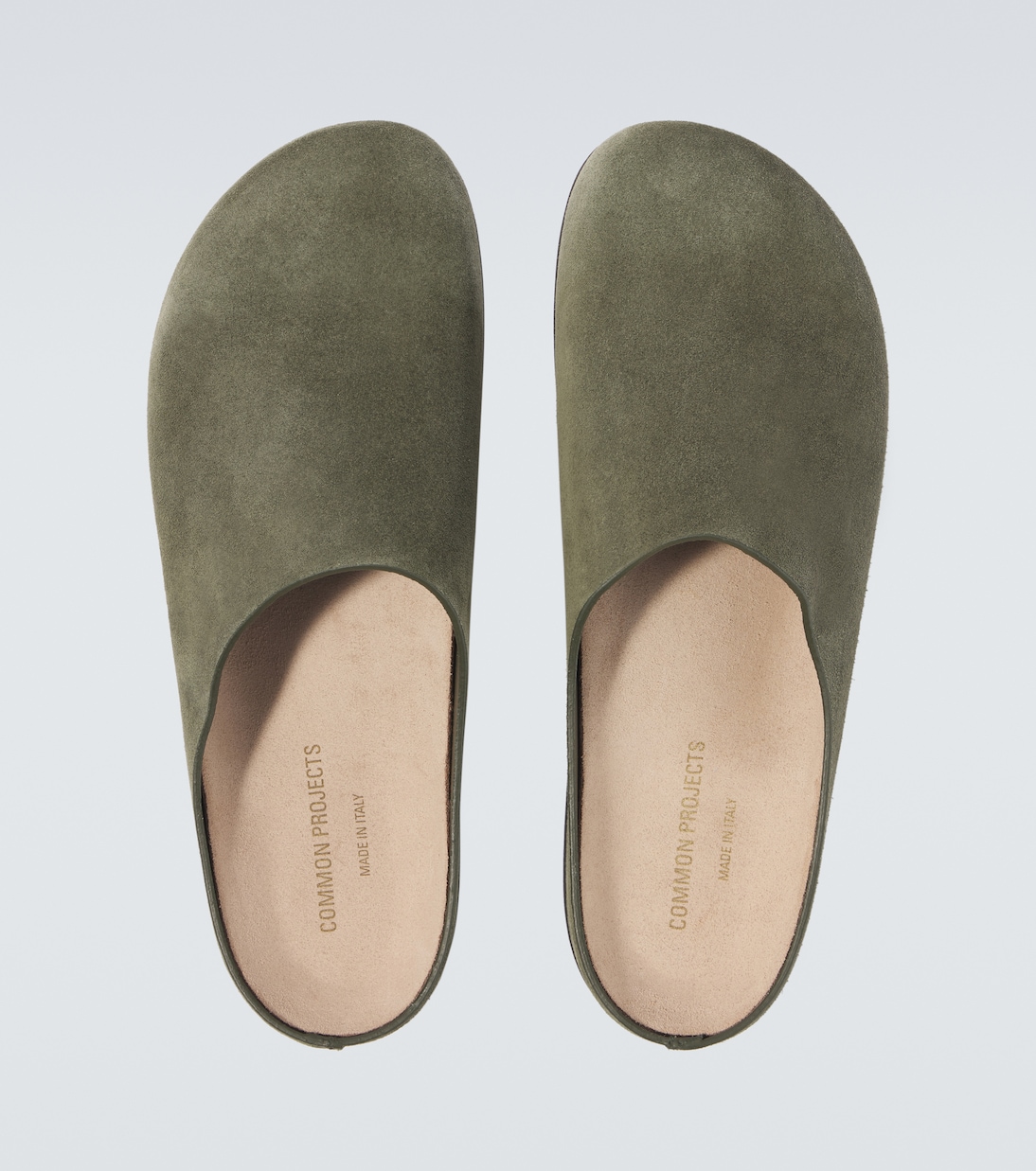 Suede clogs | Common Projects