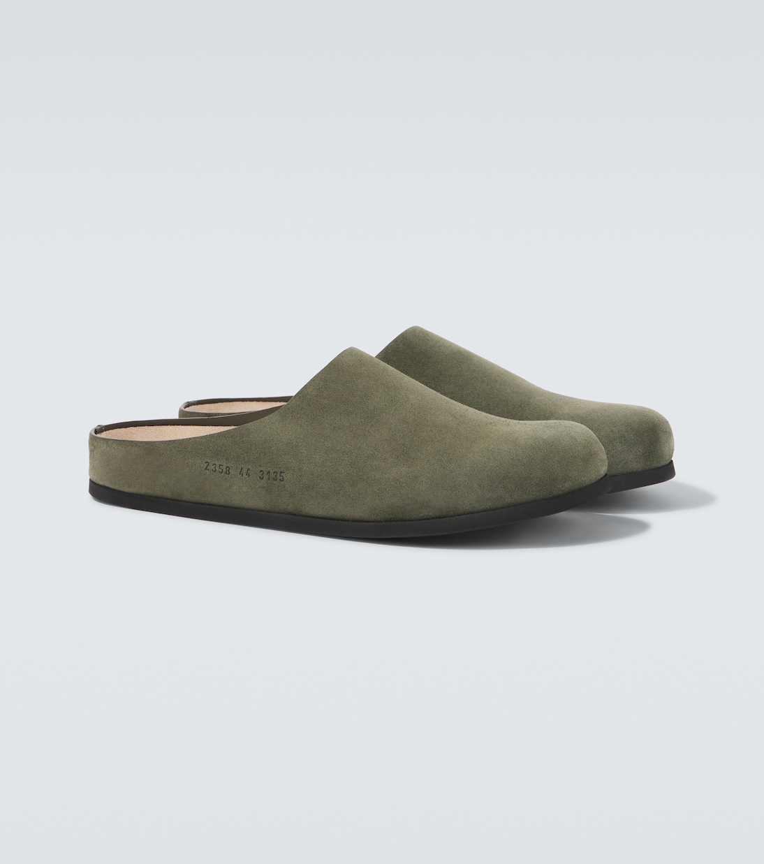 Suede clogs | Common Projects