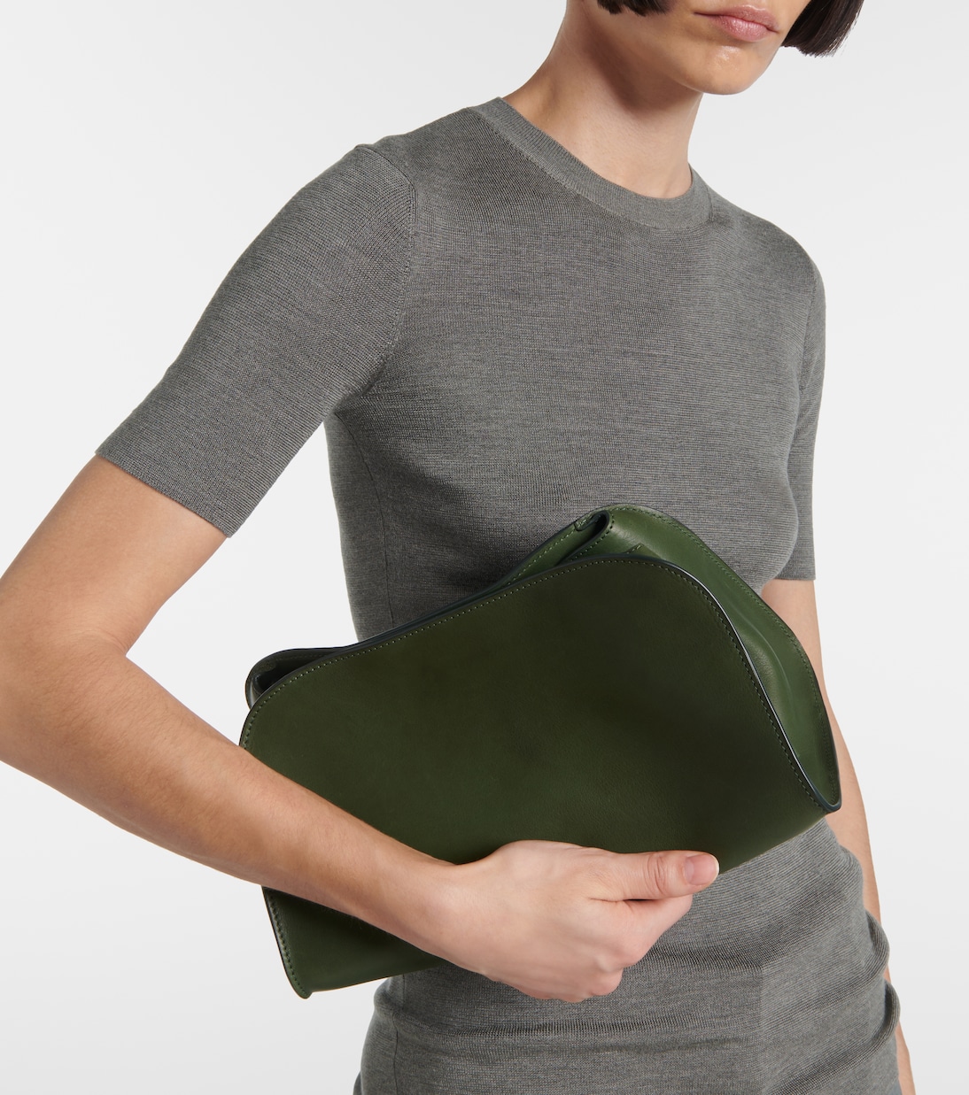 Sac Peggy en cuir | The Row
