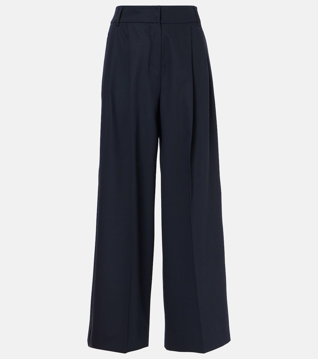 Weite High-Rise-Hose Nichols aus Schurwolle | 'S Max Mara