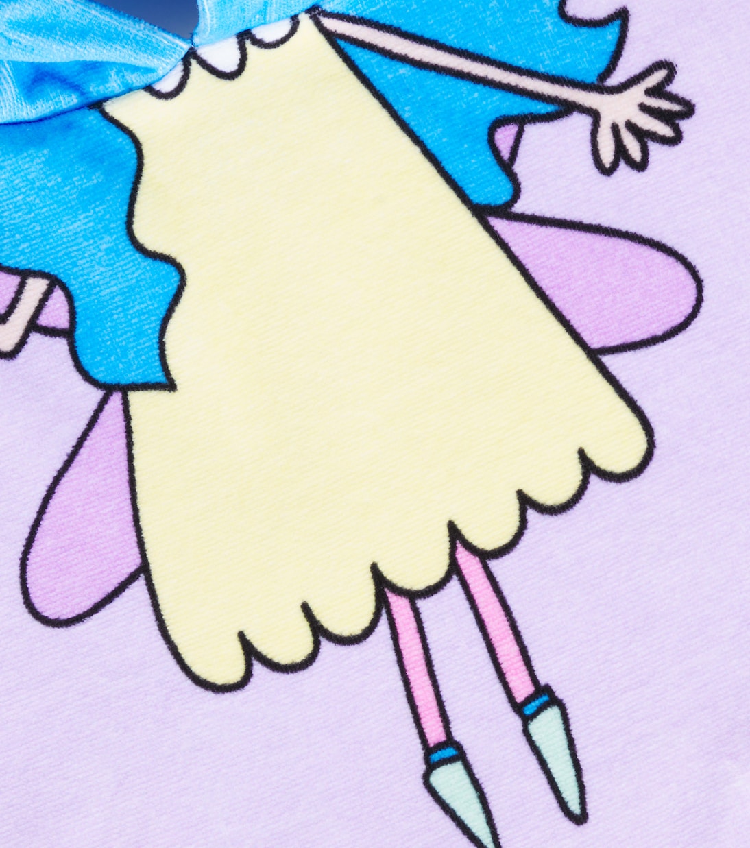 Poncho aus Baumwollfrottee | Stella McCartney Kids