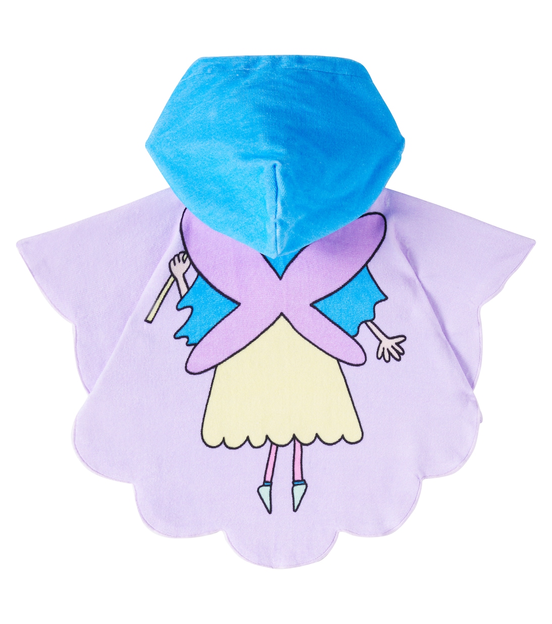 Poncho aus Baumwollfrottee | Stella McCartney Kids