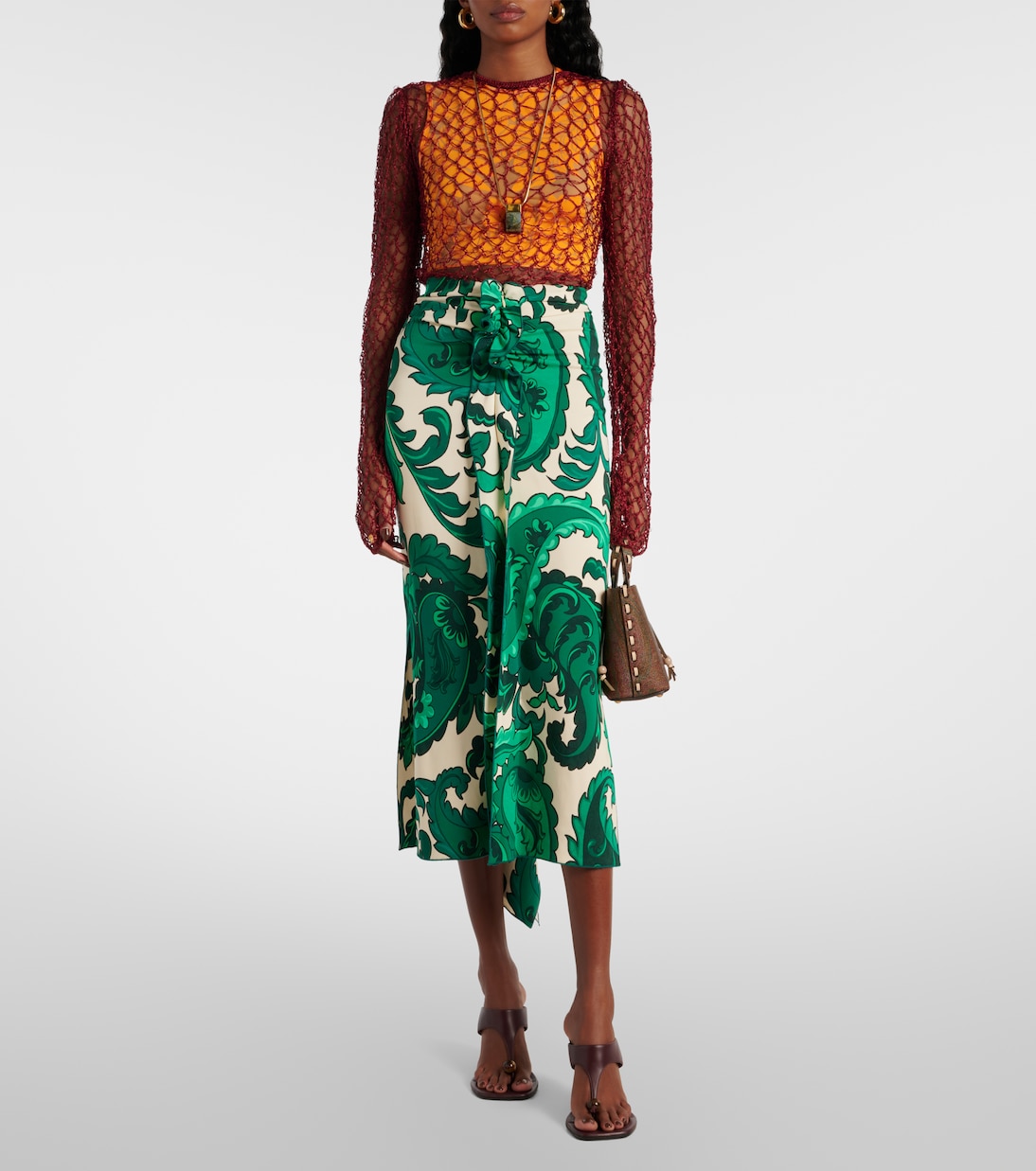 Jupe midi imprimée | Etro