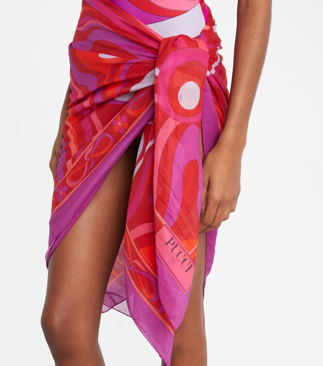 Paréo Marmo en coton | Pucci