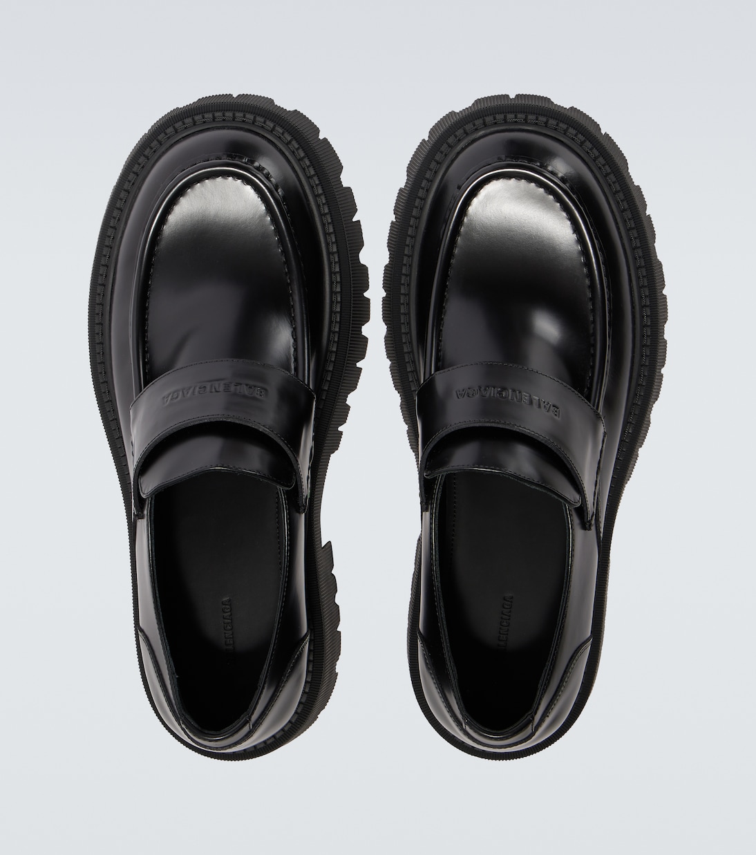 Loafers Tractor aus Leder | Balenciaga