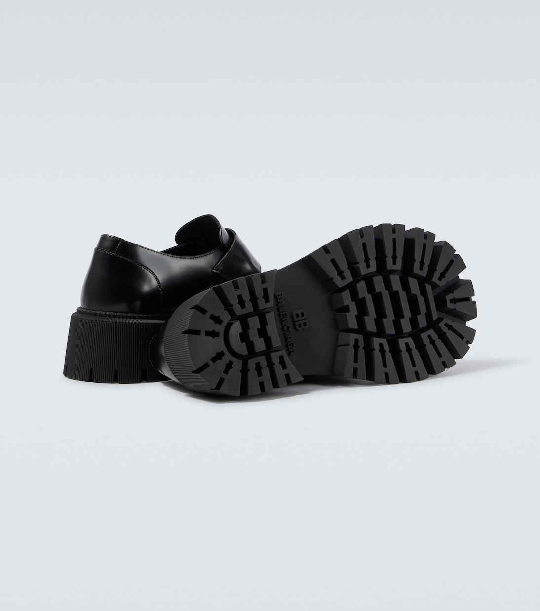 Loafers Tractor aus Leder | Balenciaga
