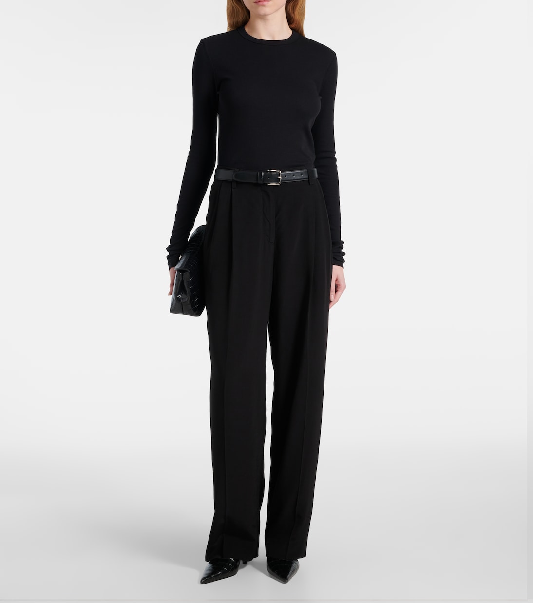 Top in jersey di misto cotone | Toteme