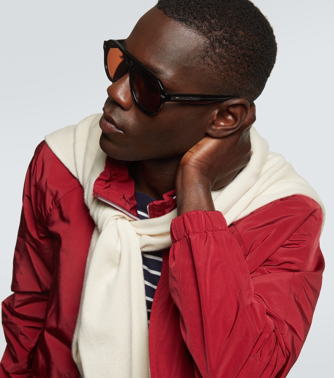Lunettes de soleil aviateur Paul | Brunello Cucinelli