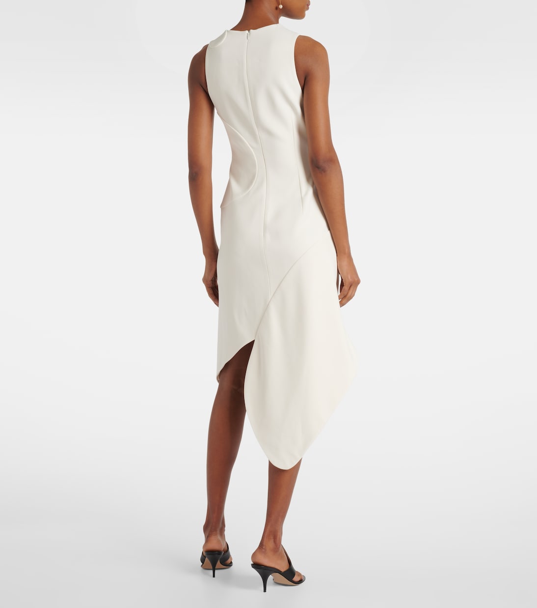Asymmetric midi dress | Ferragamo