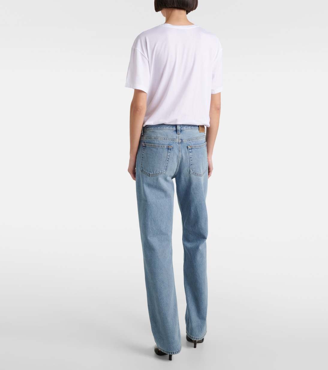 Jean droit à taille basse | Toteme