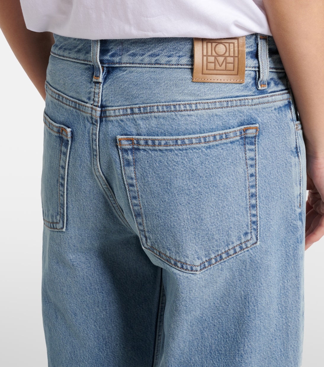Jean droit à taille basse | Toteme