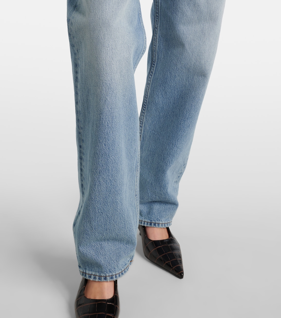 Jean droit à taille basse | Toteme