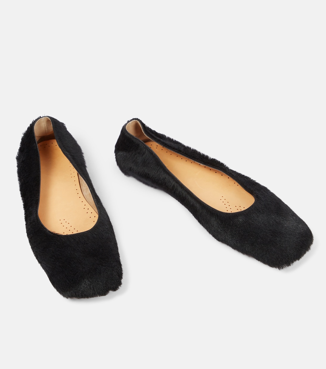 Ballerines en cuir façon poulain | The Row