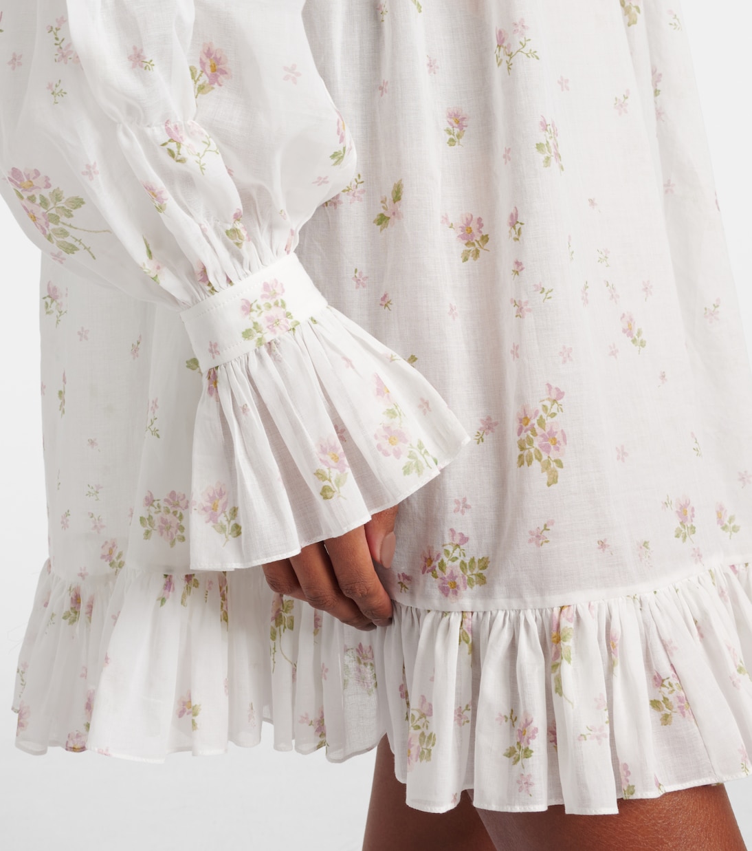 Miniabito in cotone con stampa | Chloé