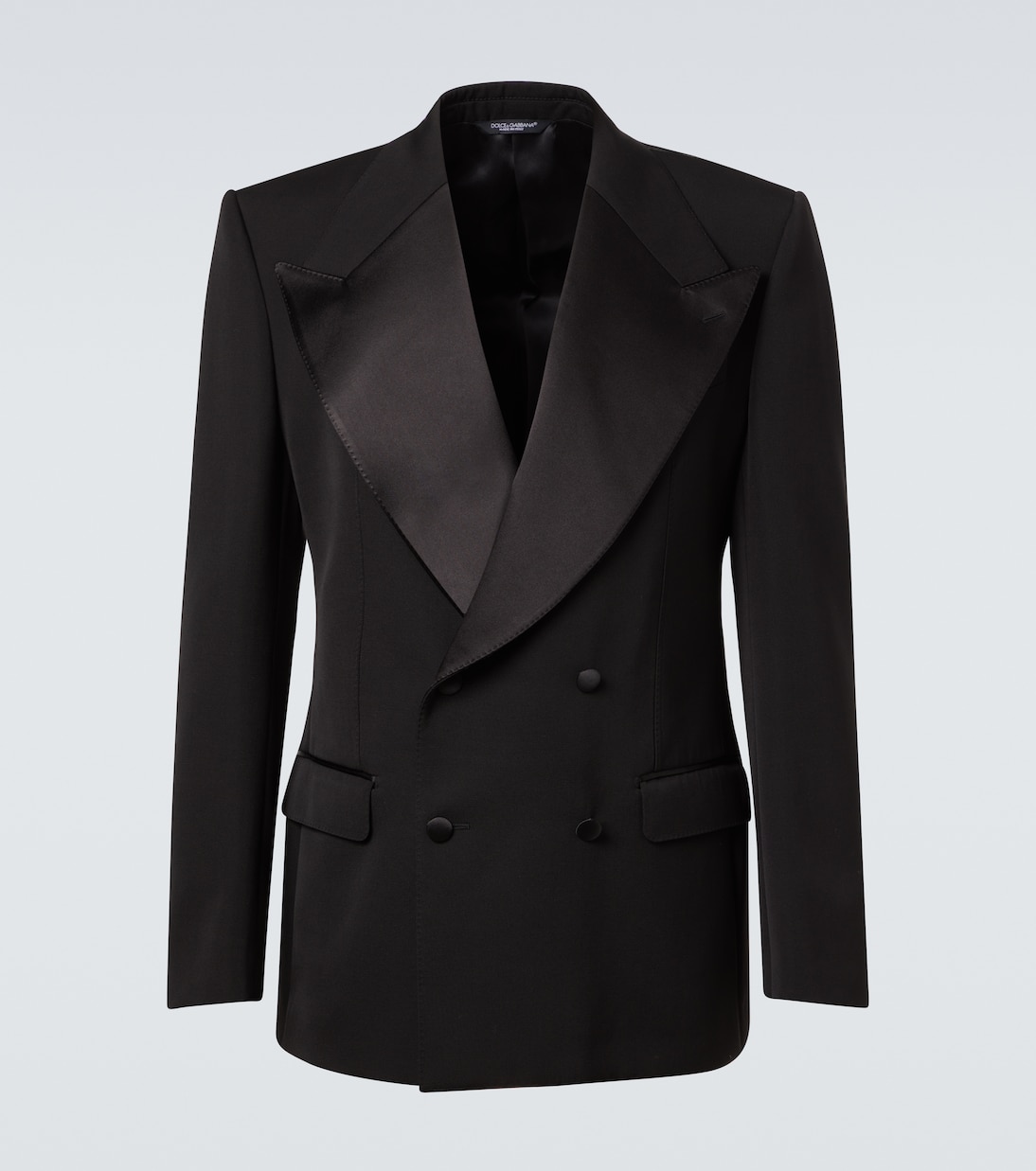 Wool and silk-blend tuxedo jacket | Dolce&Gabbana