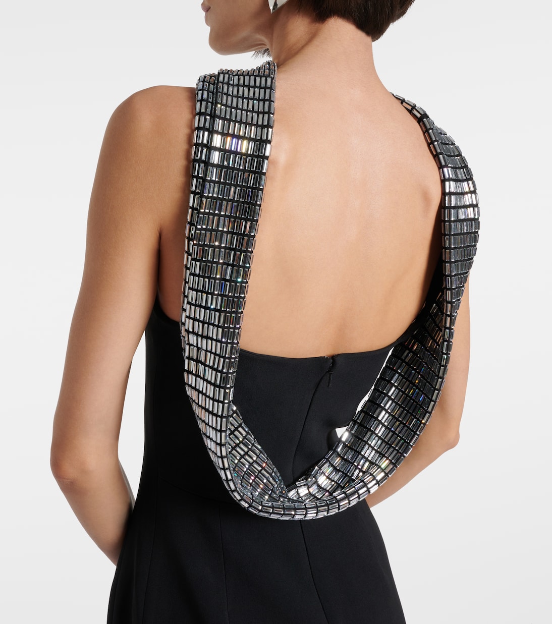 Verzierte Robe aus Cady | David Koma