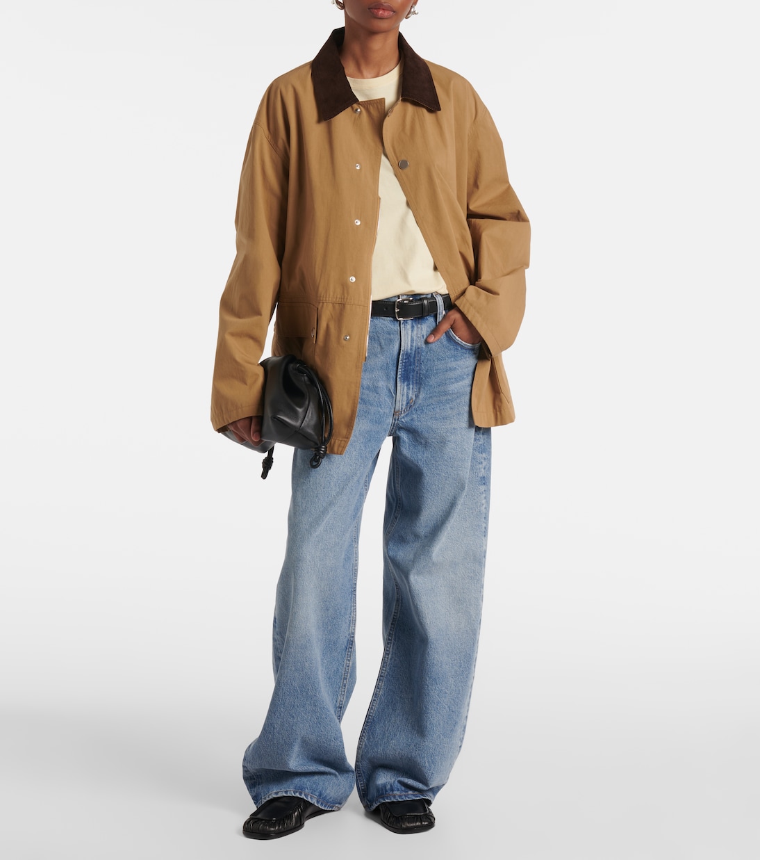 Jeans a gamba larga Low Curve a vita media | Agolde