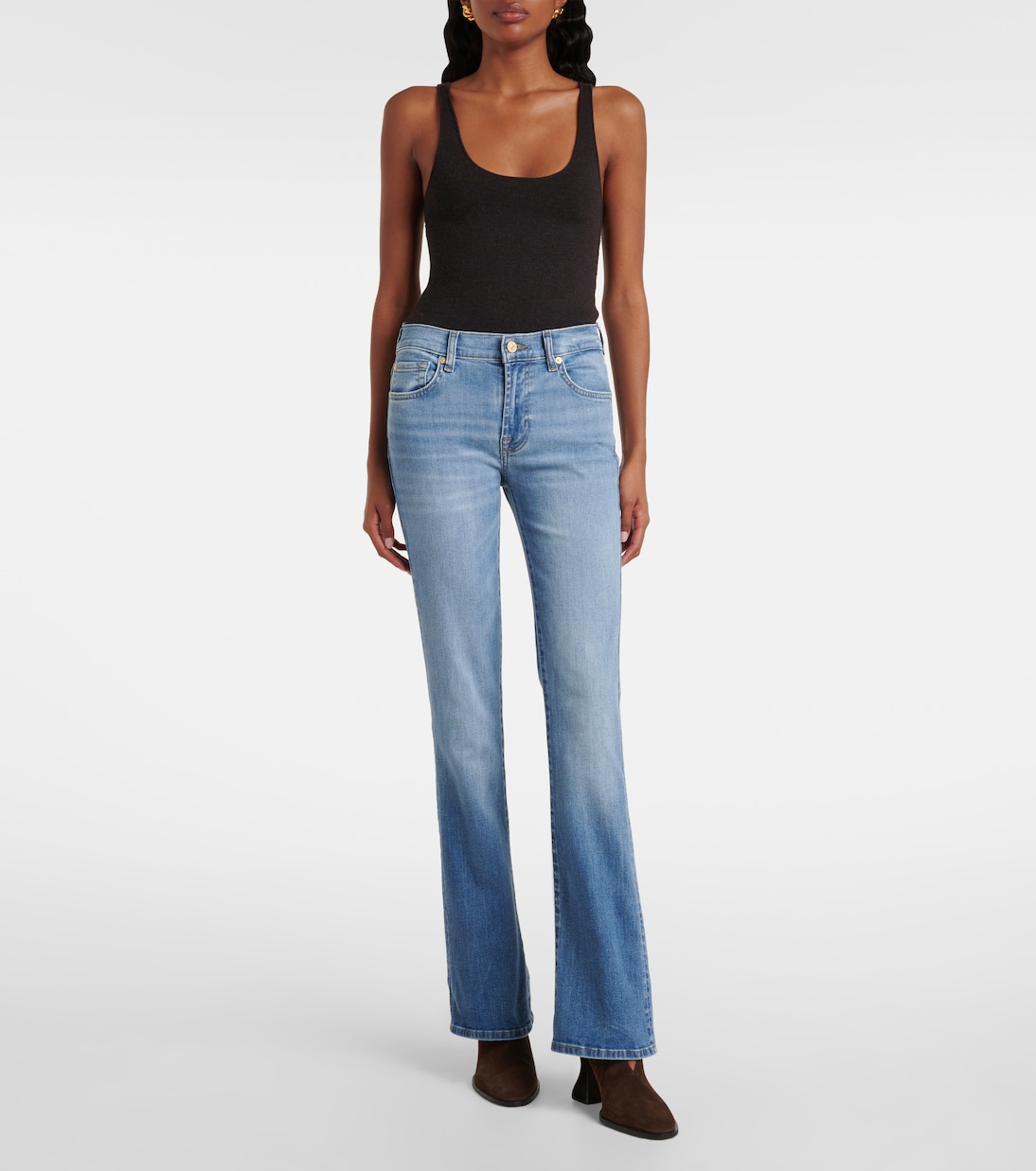 Mid-Rise Jeans | 7 For All Mankind
