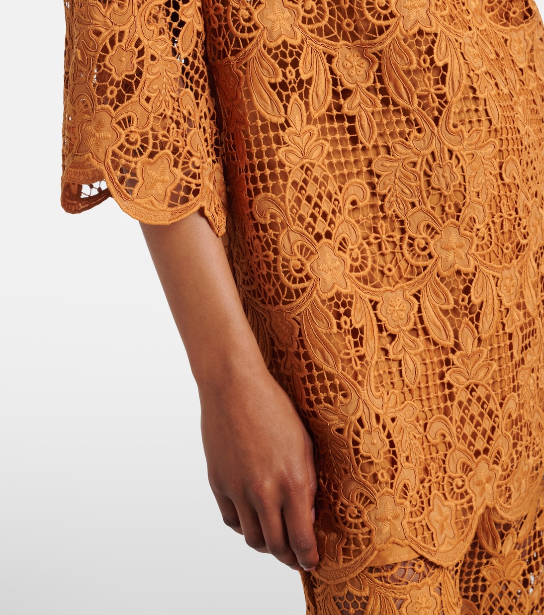 Top Coco de encaje festoneado | Zimmermann