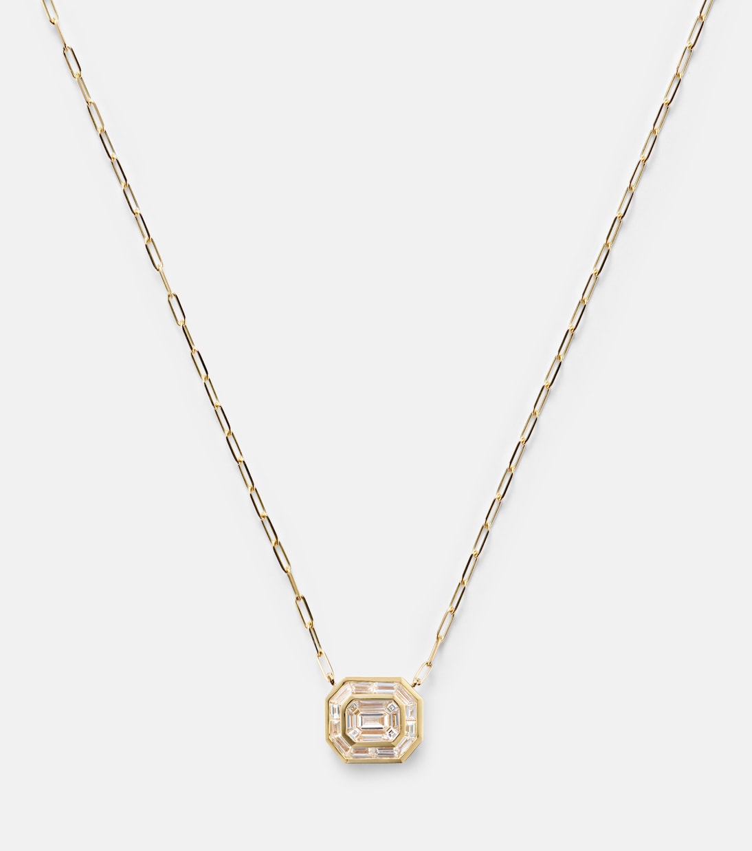 Collier Illusion en or 18 ct et diamants | Shay Jewelry