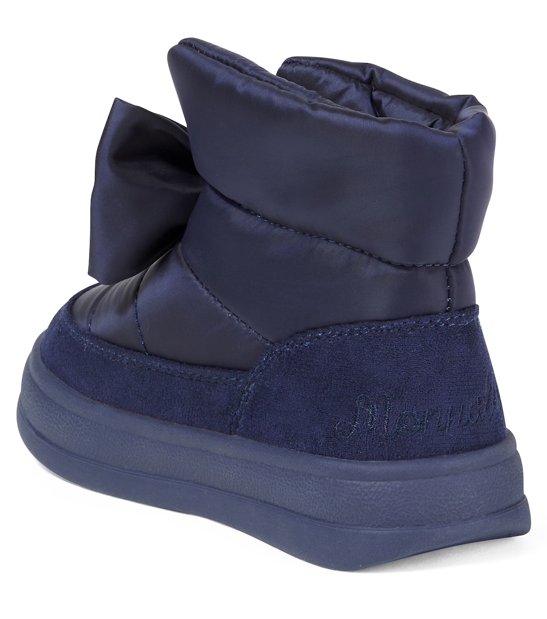 Bow-details ankle boots | Monnalisa
