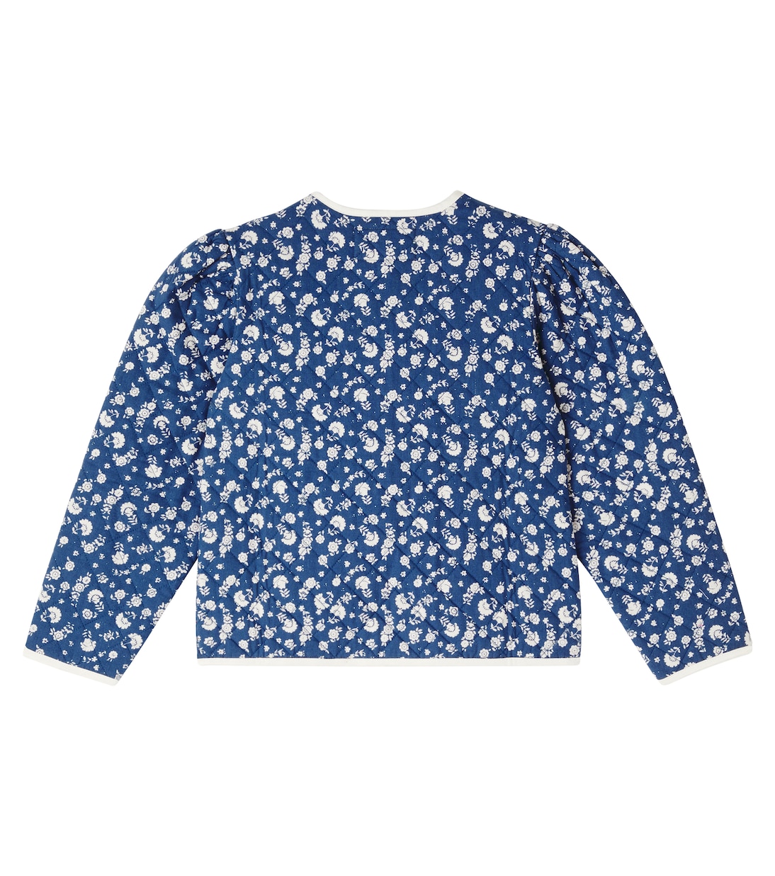 Amari floral cotton quilted jacket | Bebe Organic