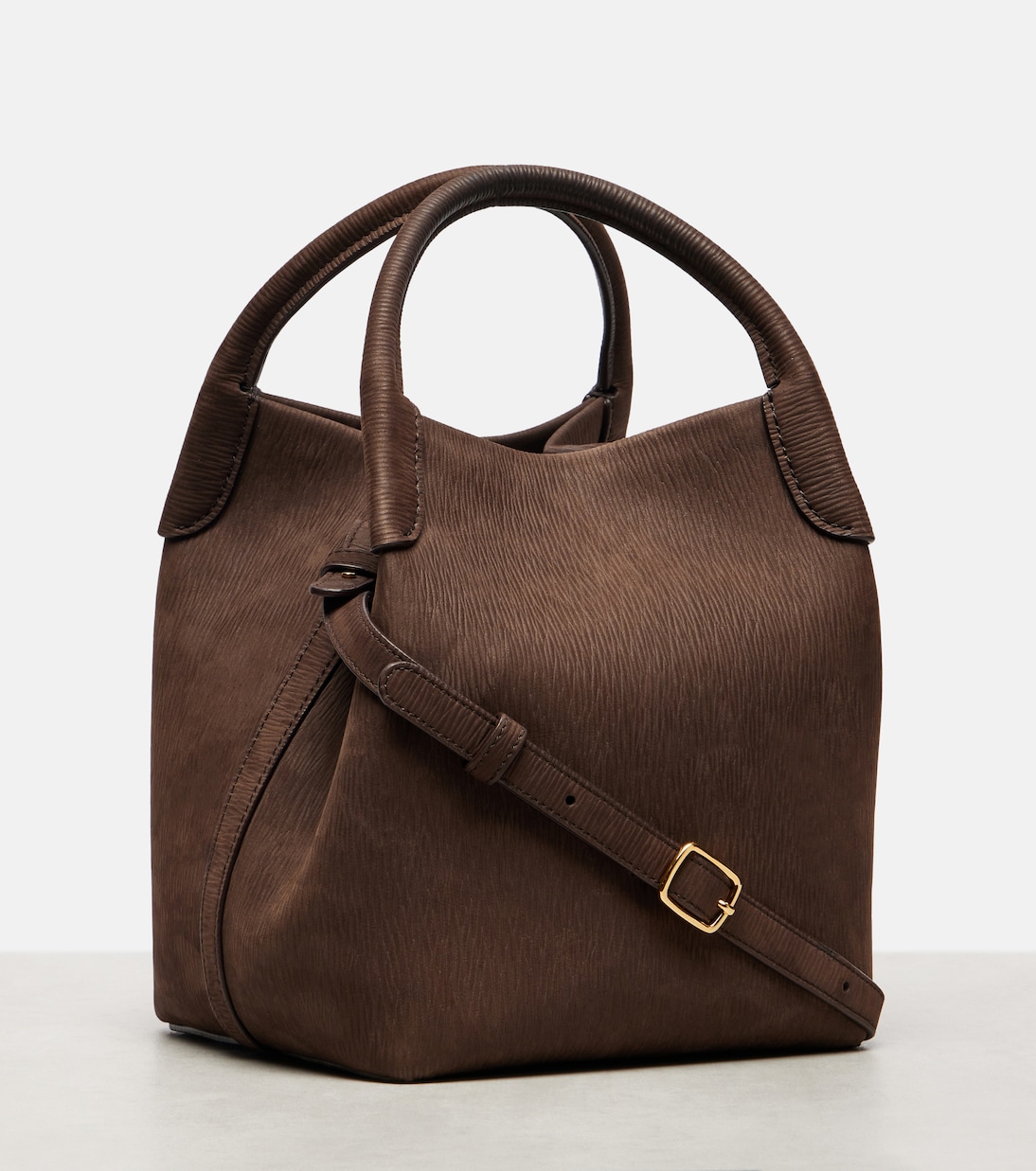 Bale S号皮革水桶包 | Loro Piana
