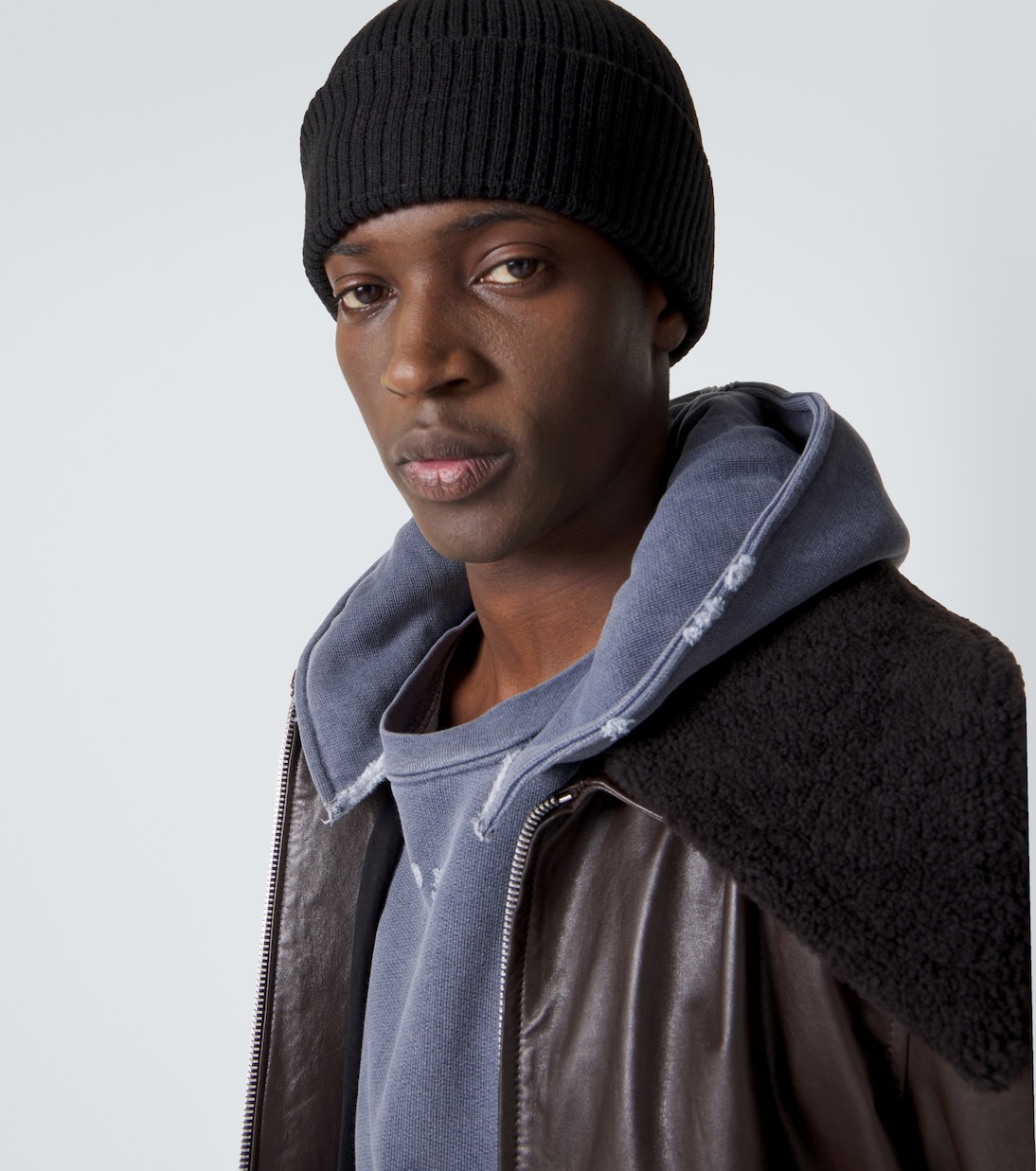 罗纹针织羊毛便帽 | Our Legacy