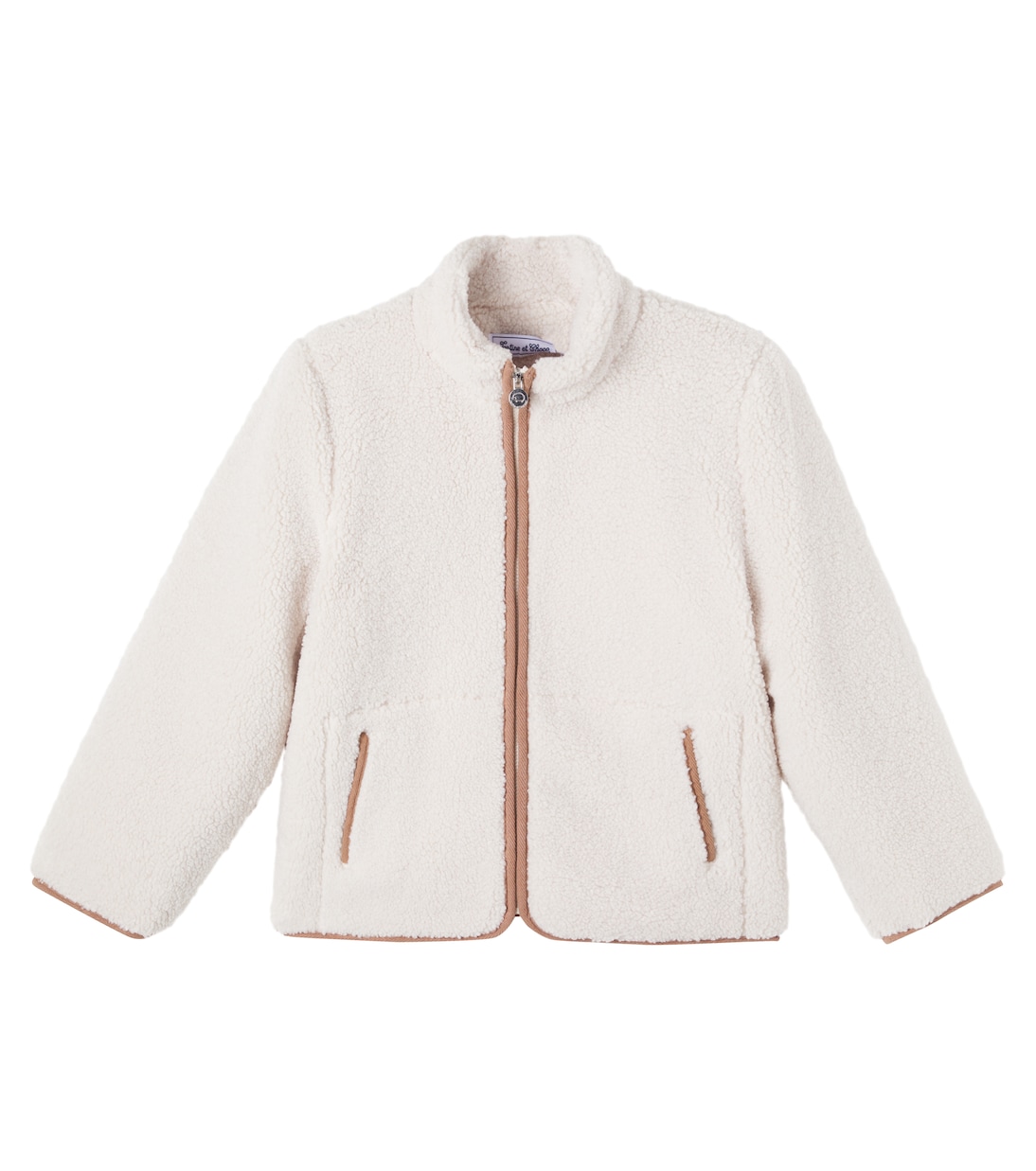 Jacke aus Teddyfleece | Tartine et Chocolat