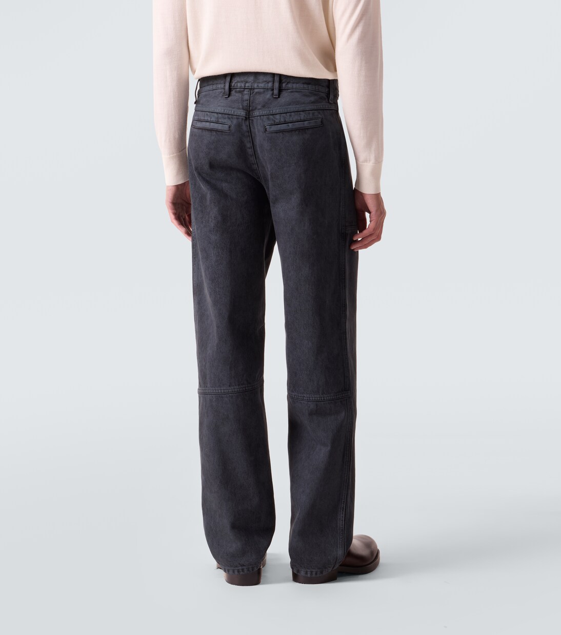 Jeans anchos con cremalleras | Dries Van Noten