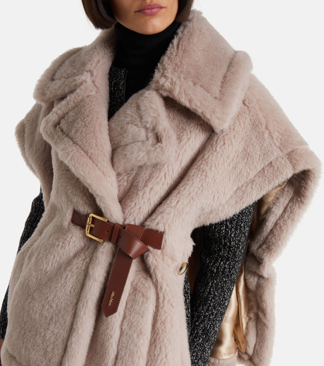 Cape Newbab en alpaga, laine et soie  | Max Mara