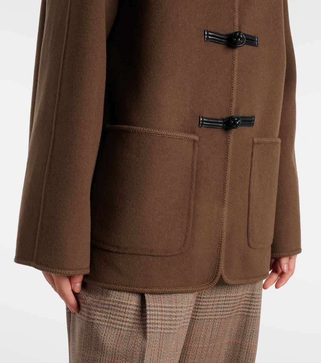 Mandarin wool jacket | Róhe