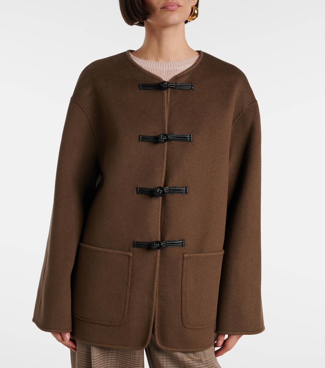 Mandarin wool jacket | Róhe