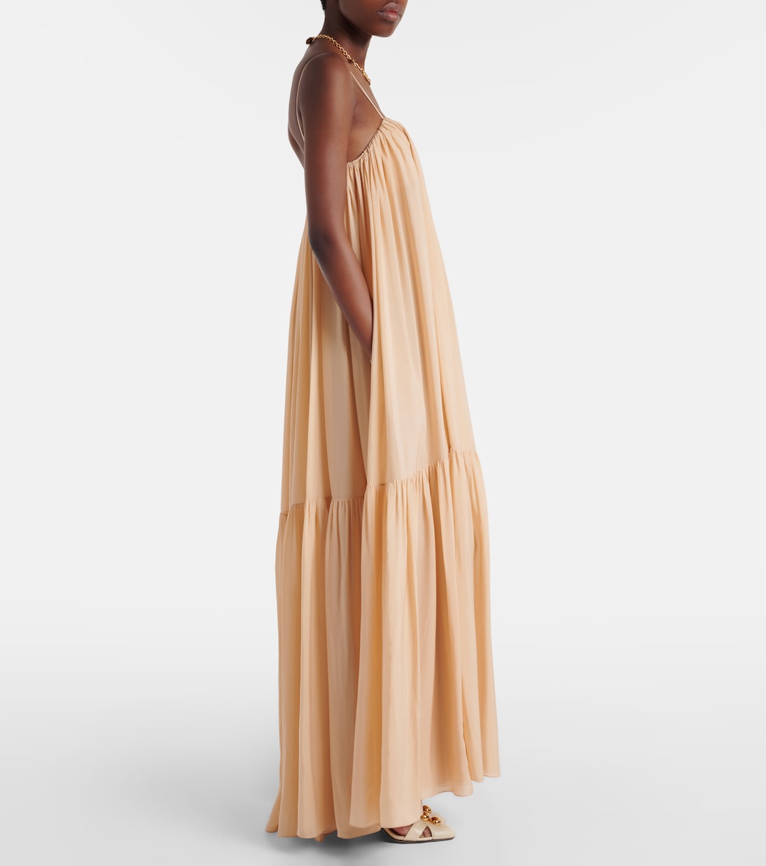 Silk maxi dress | Chloé