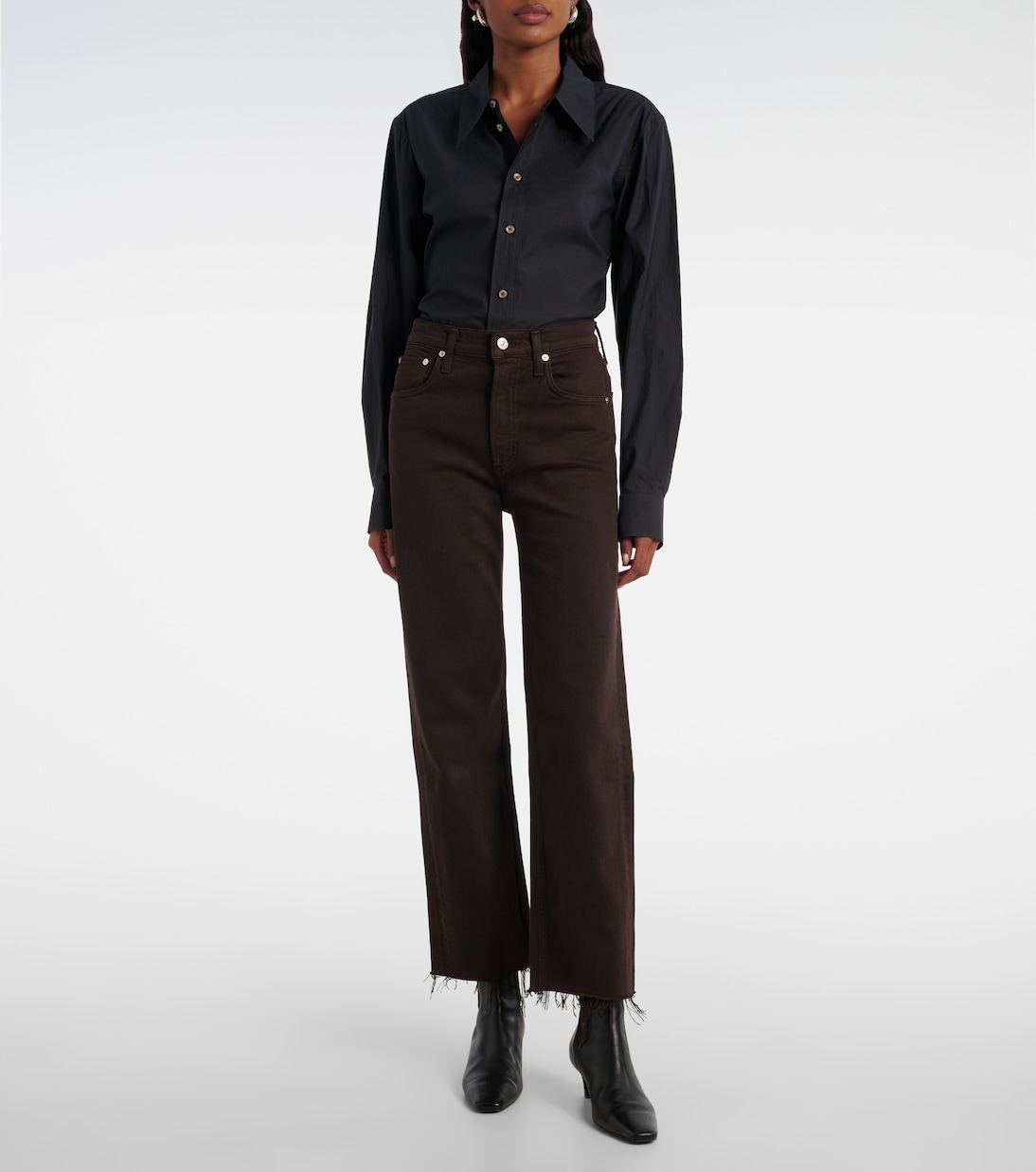 Palma high-rise straight jeans | Citizens of Humanity
