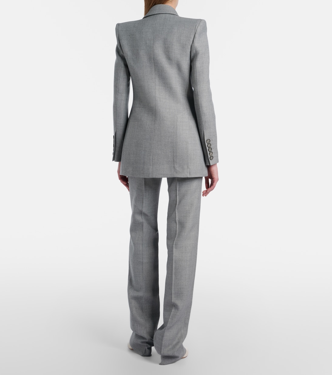 Mid-rise straight pants | Alex Perry