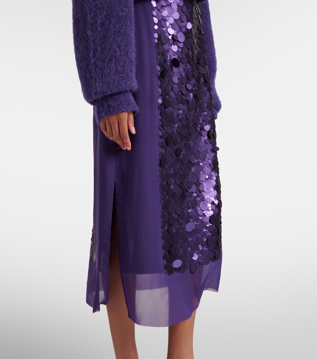 Cambo sequined midi skirt | Joseph