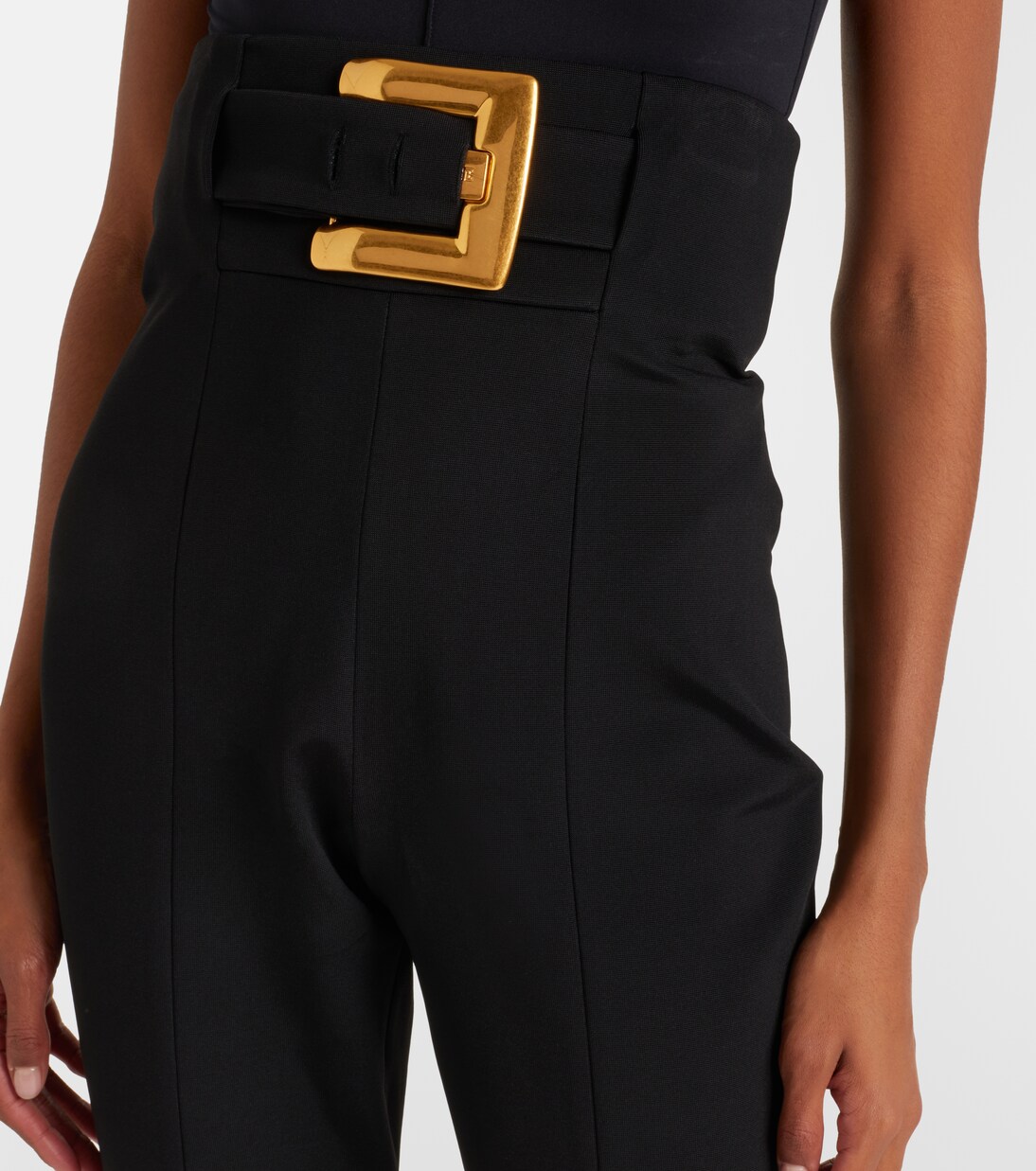 High-rise slim pants | Balmain