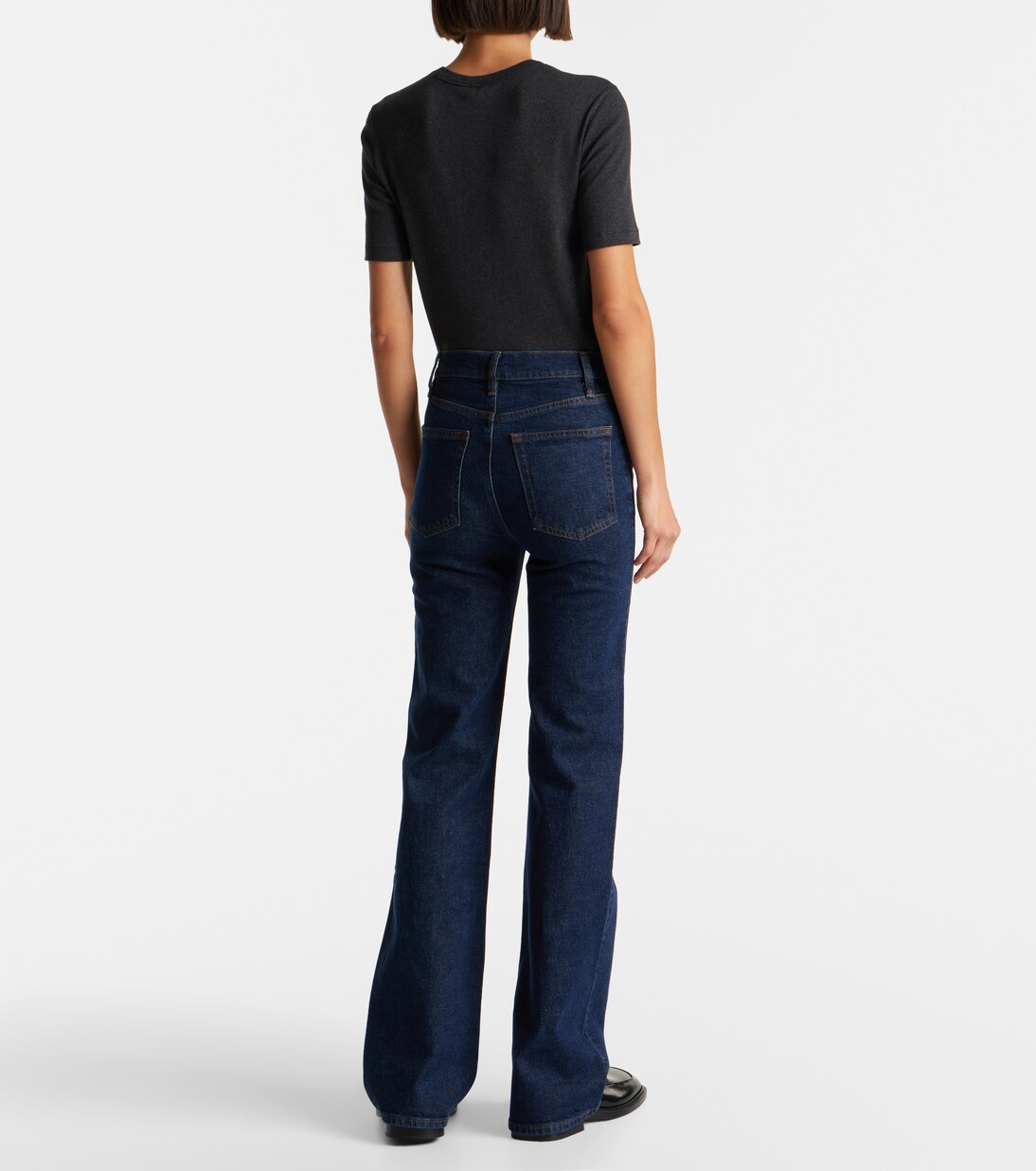 Jeans bootcut Arrow de tiro alto | Frame