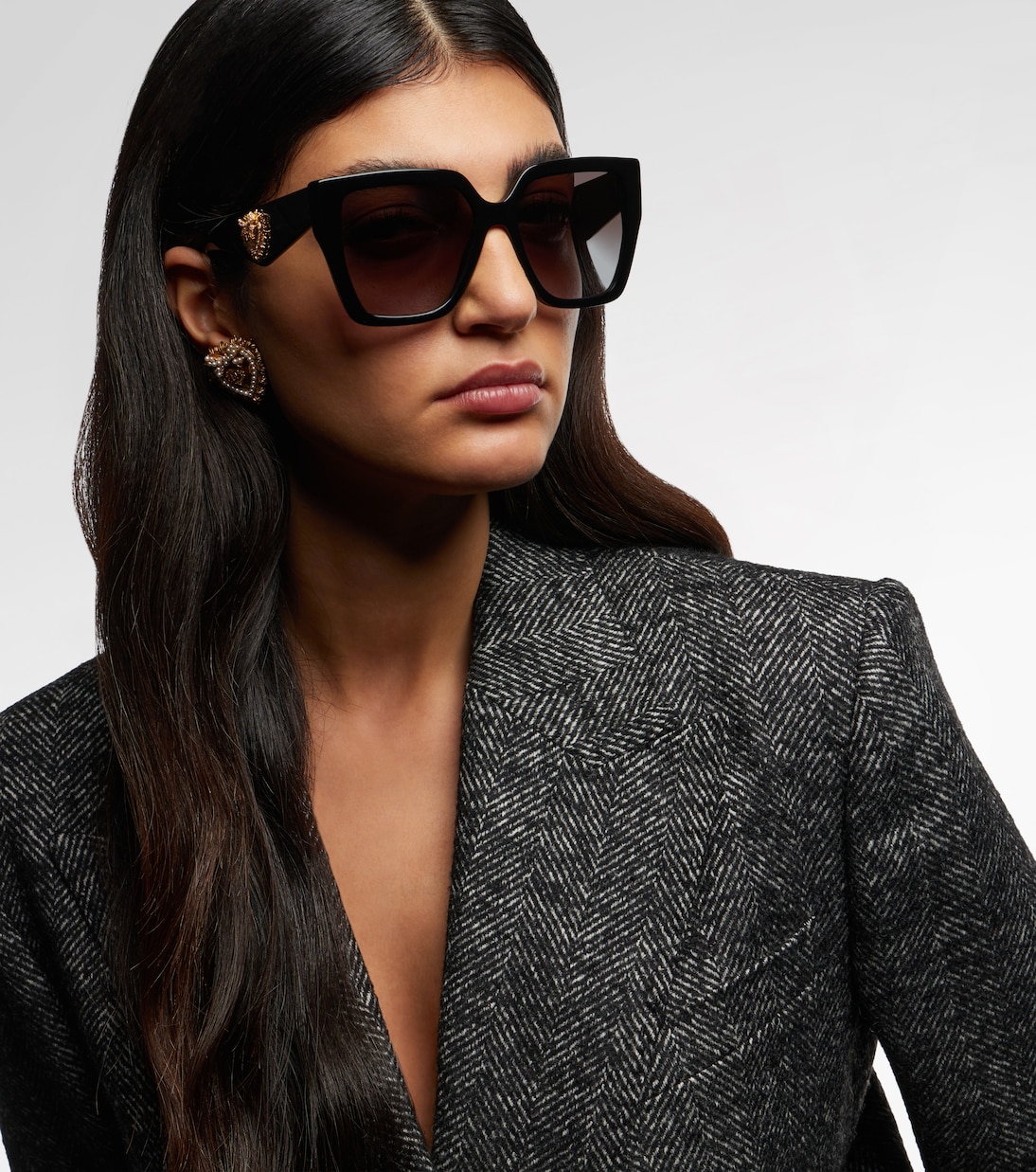 Embellished square sunglasses | Dolce&Gabbana