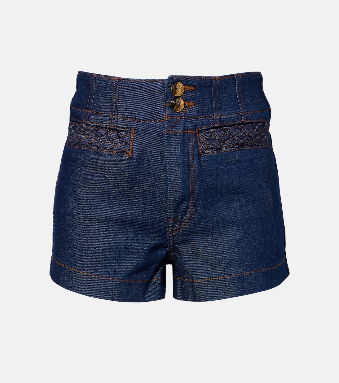 High-Rise Jeansshorts Awaken | Zimmermann