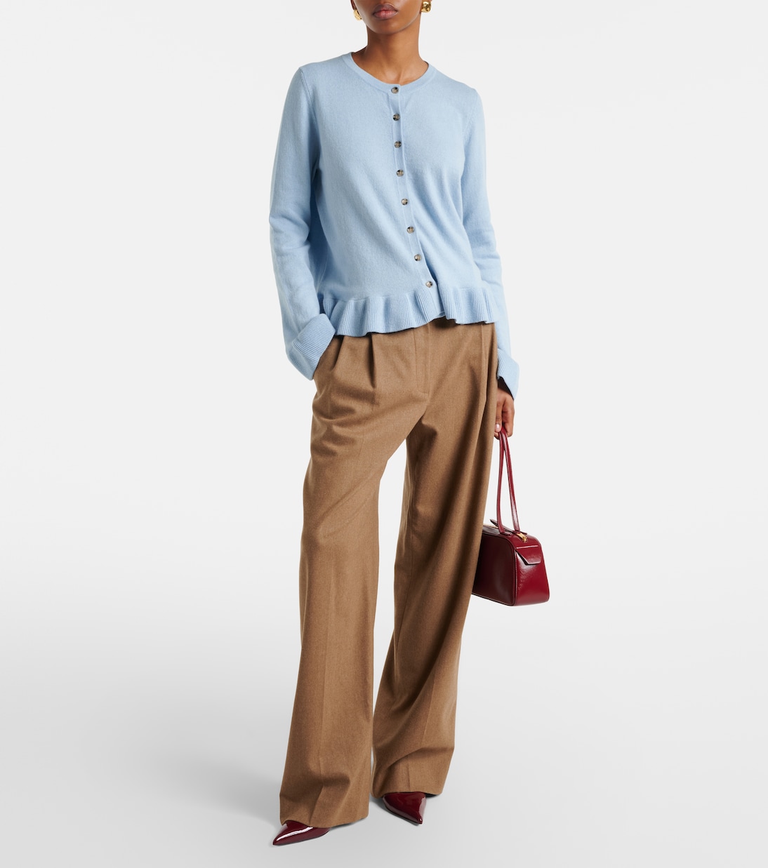 Cotton and cashmere cardigan | Jardin des Orangers