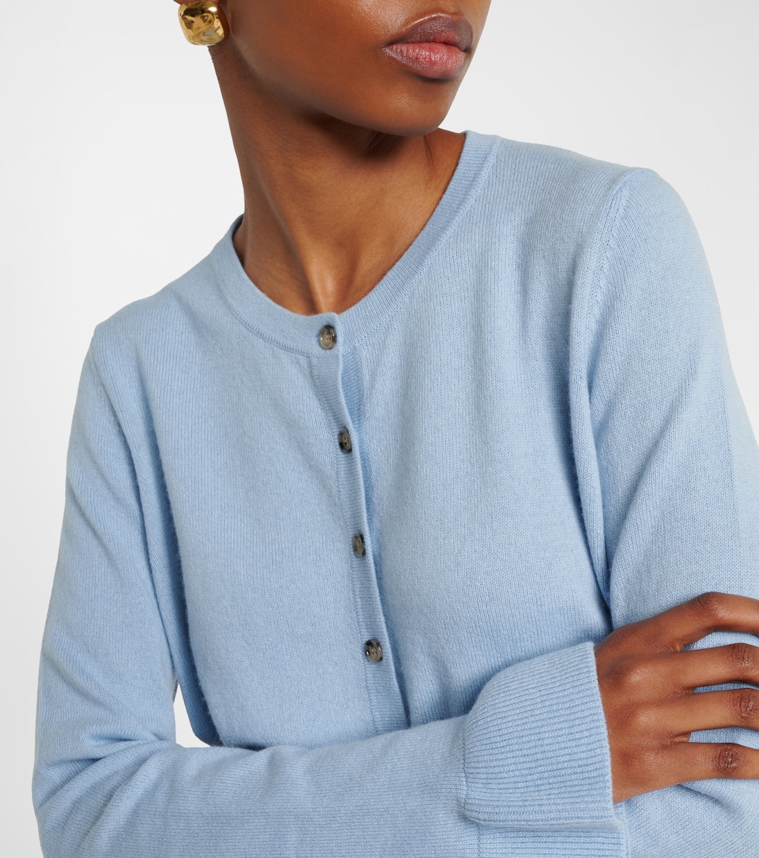 Cotton and cashmere cardigan | Jardin des Orangers