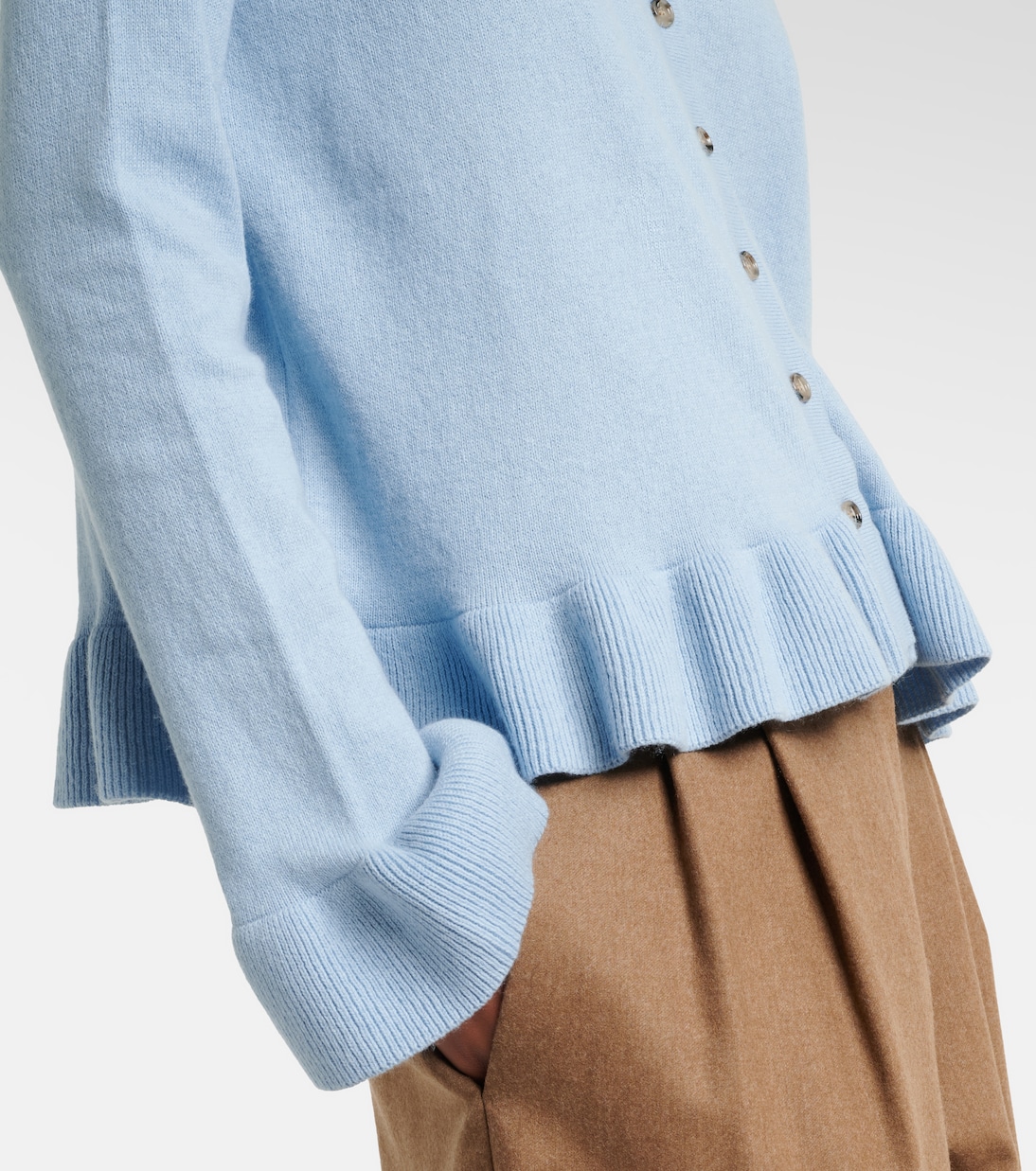 Cotton and cashmere cardigan | Jardin des Orangers