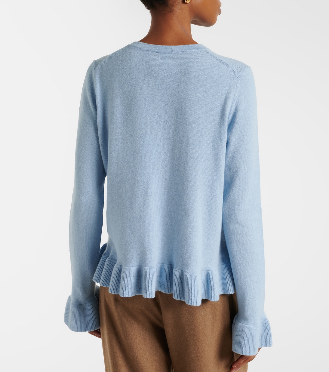 Cotton and cashmere cardigan | Jardin des Orangers