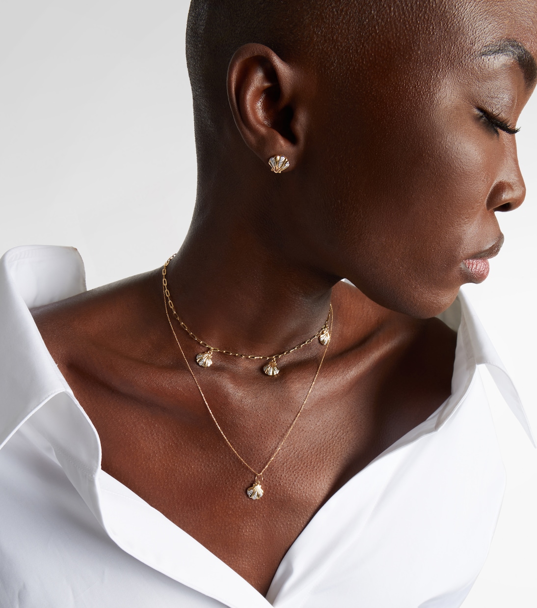  Orecchini Petite Venus in oro 14kt (585/1000) | Mateo