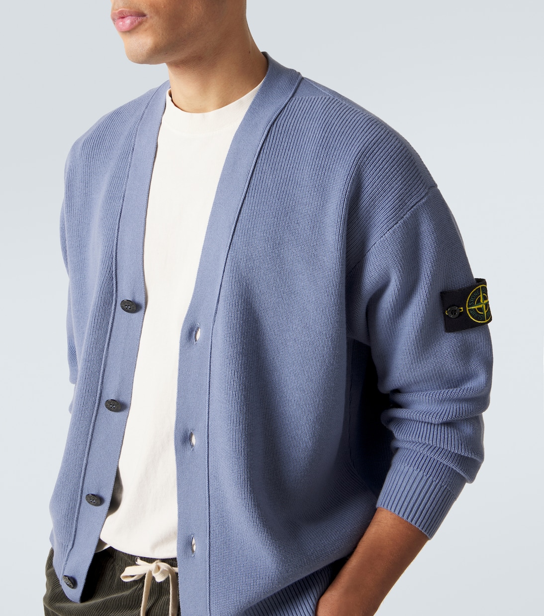 Cardigan Compass aus Baumwolle | Stone Island